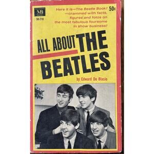 All‎ About The Beatles Edward De Blasio Macfadden Bartell 50-210 First 1964